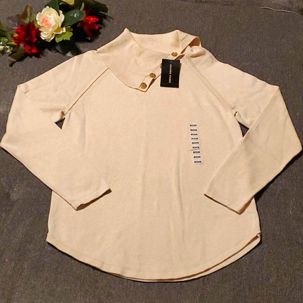 Jeanne Pierre knit sweatshirt